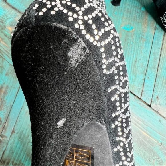 Jeffrey Campbell Jewel Studded Boots Size 9 - Picture 8 of 14
